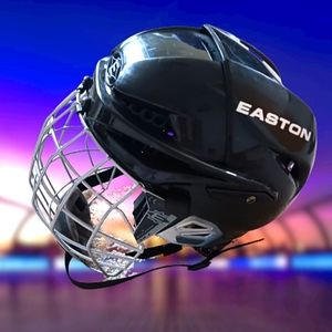 EASTON Adult Hockey Helmet with Stealth S9 Face Mask. LG. CERTIFIED.